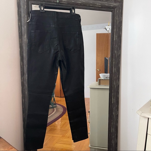 MOTHER JEANS  | High Rise The Swooner Ankle Wet Paint Designer Jeans VIDEO - Picture 3 of 11